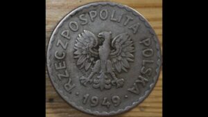 1949 poland 1 złoty (coppernickel) coin • values, information, mintage, history, and more