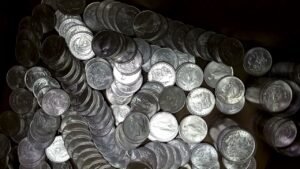 Large Purchase Of Ungraded Silver Dollars Plus More!