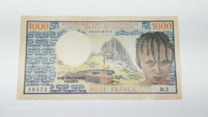 Cameroon 500 Francs & 1000 Francs Banknotes