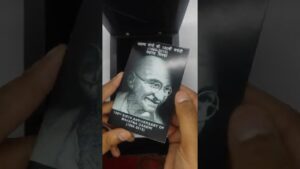 Coinbazzar.com 150 rupee commemorative coin 150th birth anniversary of mahatma gandhi 2019 wooden unc set