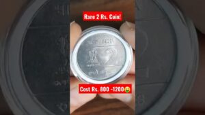 Chillar gyan cost rs. 800 – 1200 🤑 *rare* 2 rs. coin 2007 airforce!