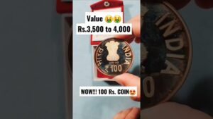 Chillar gyan wow!!! 100 rs. coin worth rs.3,500 to 4,000! 🤑🤑 100 rs. coin jallianwala bagh!
