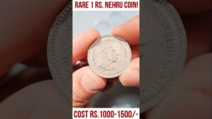 Chillar gyan 🤩rare 1 rs. coin nehru noida! 🤩 cost rs.1000 1500 😲