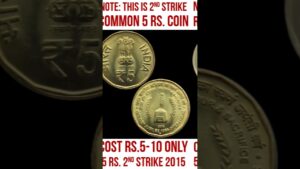 Chillar gyan 🤩cost rs.800 1000🤑 rare 5 rs. coin 1965 operations 1st strike bombay mint!