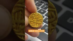 Coinbazzar.com rare akbar gold coin