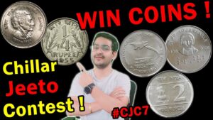 Chillar gyan win rare indian coins! chillar gyan chillar jeeto contest 7🤩 #cjc7
