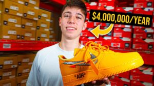 Meet the youngest sneaker reselling millionaire