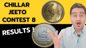 Chillar gyan chillar gyan, win rare indian coins! cjc8 results! chillar jeeto contest 8 #cjc8
