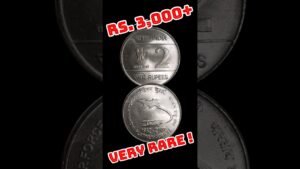 Chillar gyan 💥cost rs.3,000+! rare 2 rs. coin airforce gem unc! old coin value #shorts #oldcoins #chillargyan