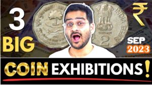 Chillar gyan 💥3 big coin exhibitions sep 2023! buy rare coins! old coins value! #oldcoins #coinexhibitions #viral
