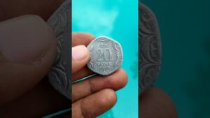 Iconic india 20 paise coin 1997 real price and information