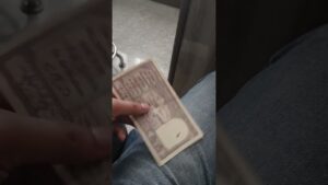 Coinbazzar.com 10 rupee rare old big size note black boat #currency