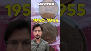 Master ji one pice coin value 25000 rupees | 1 pice horse coin 1953 hyderabad mint #coin #shorts