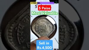 Coinbazzar.com most valuable 5 paise 1965 hyderabad mint coin know selling for 4500 rs 100% true