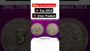 Chillar gyan 💥big coin exhibition 2024 in uttar pradesh! awadh mudra utsav, lucknow🤩 #shorts #oldcoins #rarecoins