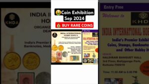 Chillar gyan 💥buy rare coins at coin exhibition kolkata sep 2024! coin fairs 2024🤩 #shorts #oldcoins #rarecoins