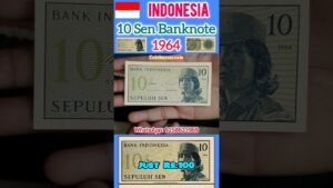 Coinbazzar.com value indonesia country 10 sen banknote 964 small size note selling at just 100 at coinbazzar.com