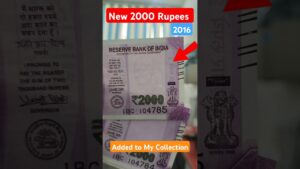 Coinbazzar.com new 2000 rupees note added to my colletion 2016 year fresh unc note | not for selling buying @3500