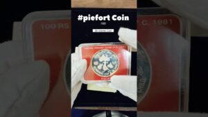Indian coinage 100 rupees piefort coin #piefort #collectiblecoins #howtoselloldcoinsinindia #coin #numismatics