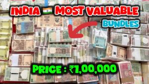 Coinbazzar.com most valuable rare 1, 2, 5, 10, 20, 50rupee bundle special gaddi rim shalimar tiger satellite packet