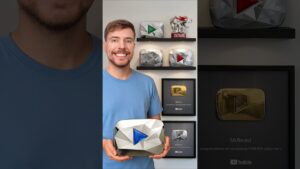 Mrbeast every youtube play button i have