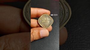 Iconic india extremely rare 2 annas king george vi of calcutta mint 1944 #shorts #coin