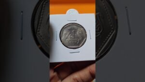 Iconic india rs 1 1988 noida mint, one rupee 1988 noida mint #shorts