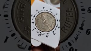 Iconic India 1 Rupee valuable coin 15 years of i.c.d.s.1990 #shorts