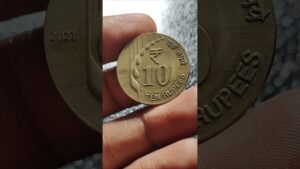 Iconic India 10 हज़ार का सिक्का** Rs 10 rare coin “10 rupees valuable coin #shorts