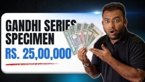 Indian Coinage Gandhi Series Specimen Notes