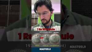 Master Ji 1 Rupee 1975 Calcutta Mint Mule Coin Value #oldcoins