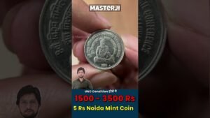 Master Ji 5 Rs Tamil Conference Coin Noida mint #Shorts