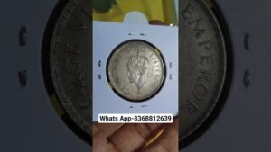 Iconic India British India Rare silver Coin #britishcoin #shorts #shortvideo #short