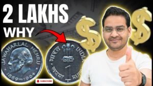 Chillar Gyan 😱₹2.75 Lakh for Nehru 1 Rupee Coin Justified? Rare 1 Rs Old Coin Value! #oldcoins #RareCoins #1Rs