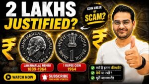 Chillar Gyan 😱₹2.75 Lakh for Nehru 1 Rupee Coin Justified? Rare 1 Rs Old Coin Value! #oldcoins #RareCoins #1Rs