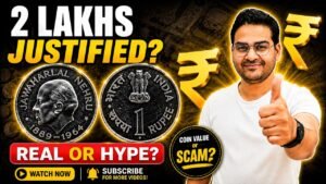 Chillar Gyan 😱₹2.75 Lakh for Nehru 1 Rupee Coin Justified? Rare 1 Rs Old Coin Value! #oldcoins #RareCoins #1Rs