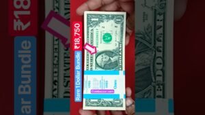 Coinbazzar.com USA 1 Dollar Rare Note Bundle | World Currency Bank Sealed Gaddi Packet For Sale Selling Price