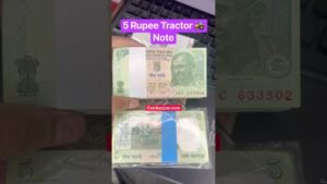 Coinbazzar.com Old Gaddi For Sale | Rare 5 Rupee Bundle 100 Bank Note Selling at 2000 Rs #indianbanknotes