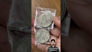 Master Ji 1 Rupee 1970 Bombay mint Coin value #shorts