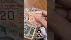 Master Ji Most valuable Indian bank notes #shorts