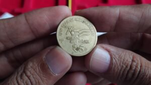 Iconic India Rs 5 very Rare Nickel brass Coin 💥